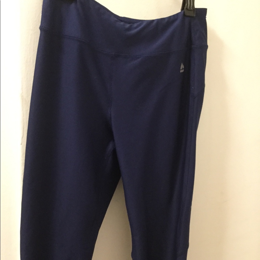 Blue athletic pants